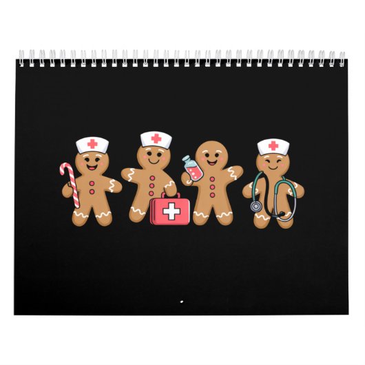 Weihnachts Gingerbread Krankenwagen Team Crew Gesc Kalender (Titelbild)