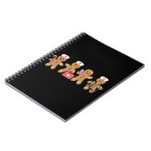 Weihnachts Gingerbread Krankenwagen Team Crew Gesc Notizblock (Linke Seite)