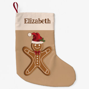 Weihnachts-Gingerbread-Weihnachtsplätzchen & Benut Kleiner Weihnachtsstrumpf