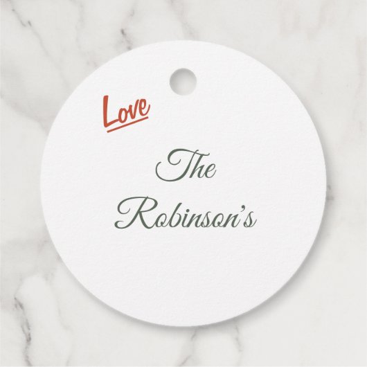 Weihnachts-Gingerbrot Holiday Snow Globe Geschenkanhänger (Rückseite)