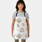 Weihnachts-Gingerbrot-Schürze Schürze (Insitu)