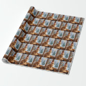 Weihnachts-Gingermaus Geschenkpapier (Ungerollt)