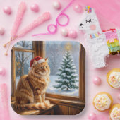 Weihnachts-Gingermaus Pappteller (Party)