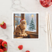 Weihnachts-Gingermaus Serviette (Beispiel)