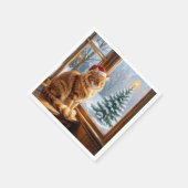 Weihnachts-Gingermaus Serviette (Ecke)