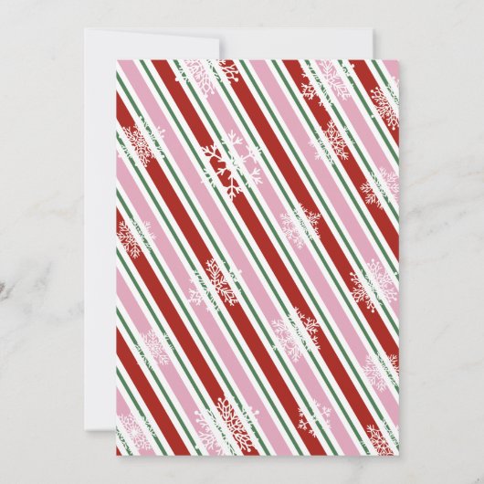 Weihnachts-Girl-Brief von der Elf-Letter-Karte Einladung (Rückseite)