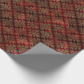 Weihnachts-Glam-Wrapping-Papier Geschenkpapier (Ecke)