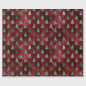 Weihnachts-Glam-Wrapping-Papier Geschenkpapier (Flach)