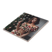 Weihnachts-Glamour Fliese (Seite)