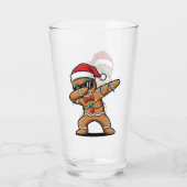 Weihnachts-Glas-Tasse Glas (Rückseite)