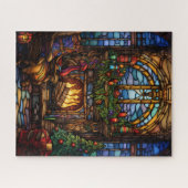 Weihnachts-Glass-Puzzle Puzzle (Horizontal)