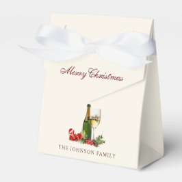 Weihnachts Glitzer Cocktail Party Geschenkschachtel