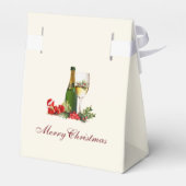 Weihnachts Glitzer Cocktail Party Geschenkschachtel (Rückseite)