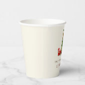 Weihnachts Glitzer Cocktail Party Pappbecher (Rechts)