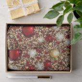 Weihnachts-Glitzer Patter Seidenpapier (Geschenk)