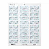 Weihnachts-Glitzer Vintag Air Mail (Vorne)