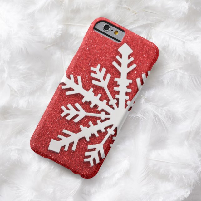 Weihnachts-Glitzern Case-Mate iPhone Hülle (Beispiel)
