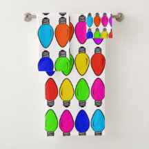 Weihnachts-Glühbirnen Muster