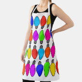 Weihnachts-Glühbirnen Muster Schürze (InSitu)