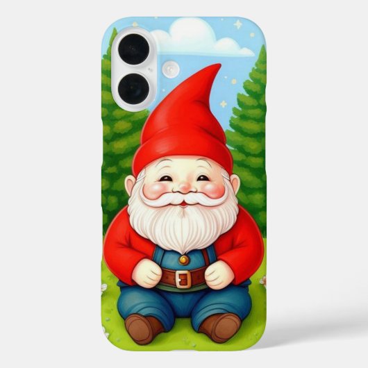 Weihnachts-Gnom Case-Mate iPhone Hülle (Rückseite)