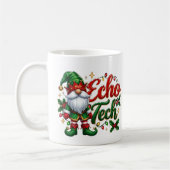 Weihnachts-Gnom Echo Tech Kaffeetasse (Links)