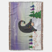 Weihnachts-Gnom-Festdekoration Decke (Vorderseite Vertikal)