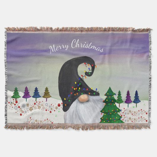 Weihnachts-Gnom-Festdekoration Decke (Vorderseite)