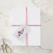 Weihnachts-Gnom-Geschenk-Anhänger Geschenkanhänger (Mit Garn)