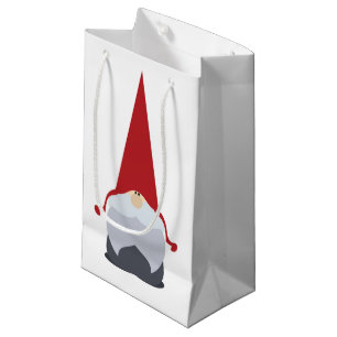 Weihnachts-Gnom-Geschenktasche Kleine Geschenktüte