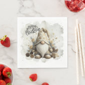 Weihnachts-Gnom-Handtücher Serviette (Beispiel)