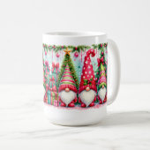 Weihnachts-Gnom Kaffeetasse (VorderseiteRechts)