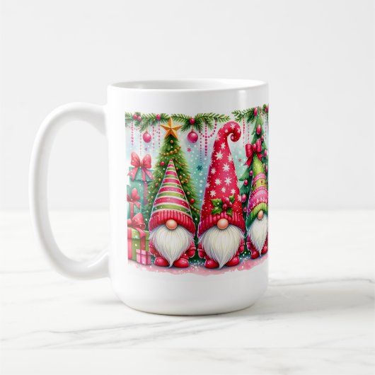 Weihnachts-Gnom Kaffeetasse (Links)