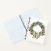 Weihnachts-Gnom mit Geschenk Notizblock (Innenseite)