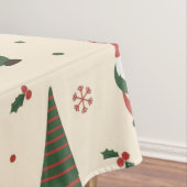 Weihnachts-Gnom-Partei-Muster Tischdecke (Beispiel)