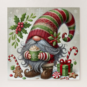 Weihnachts-Gnom-Puzzle Puzzle