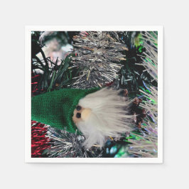 Weihnachts-Gnom-Schmuck-Tischdecke Serviette