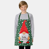 Weihnachts-Gnom Schürze (Getragen)