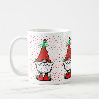 Weihnachts-Gnom-Tasse Kaffeetasse