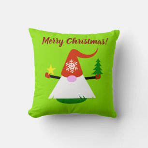 Weihnachts-Gnom-Wurfkissen Kissen