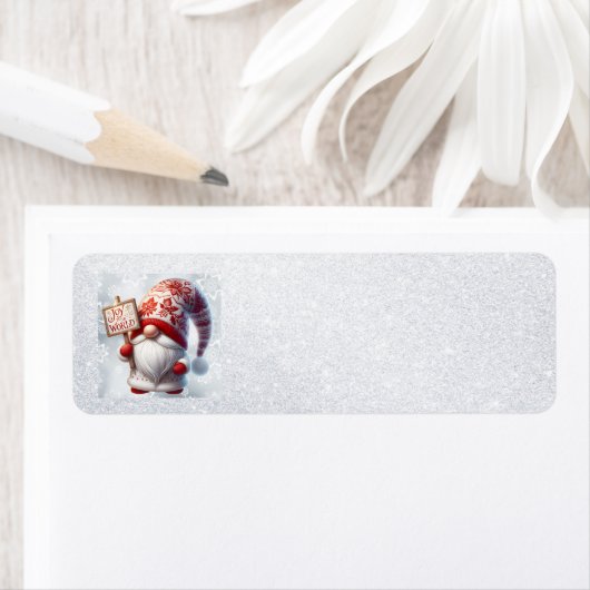 Weihnachts-Gnome-Adresslisten (Insitu)