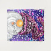 Weihnachts-Gnome-Band Wandteppich (Vorderseite (Horizontal))