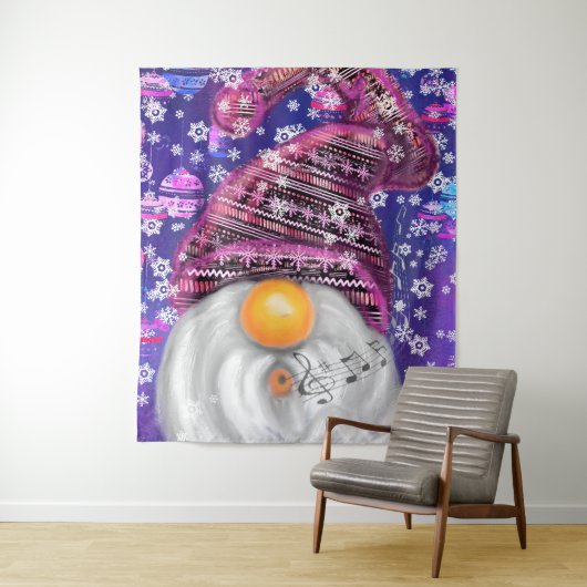 Weihnachts-Gnome-Band Wandteppich (Beispiel)