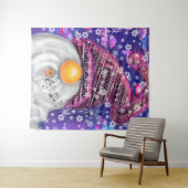 Weihnachts-Gnome-Band Wandteppich (Beispiel (Horizontal))