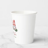 Weihnachts-Gnome-Custom-Paper-Cup Pappbecher (Links)