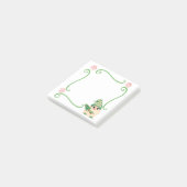 Weihnachts-Gnome-Elf Post-It-Notes Post-it Klebezettel (angewinkelt)