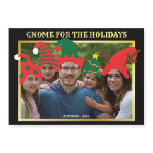 Weihnachts-Gnome für das Foto der Familie für Feie