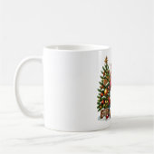 Weihnachts-gnome gemütlich Weihnachtskuschel Wünsc Kaffeetasse (Links)