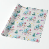 Weihnachts-Gnome Geschenkpapier (Ungerollt)