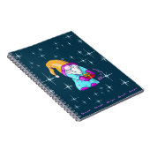 Weihnachts-Gnome Geschenkpapier Notizblock (Rechte Seite)