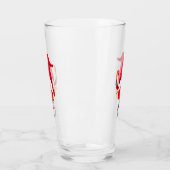 Weihnachts-Gnome halten eine Candy Cane Glas (Links)